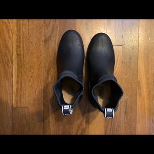 UGG rain boots with fur!